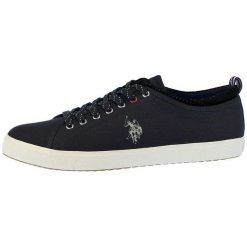 U.S. Polo Assn. Tenisówki Męskie Wuck 43 Czarne. Czarne trampki męskie U.S. Polo Assn., bez wzorów, bez zapięcia. Za 339,00 zł.