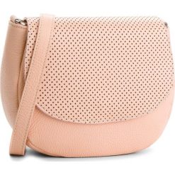 Torebka CREOLE - K10543 Rosa. Różowe listonoszki damskie marki Creole, na imprezę, ze skóry. W wyprzedaży za 159,00 zł.