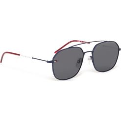 Okulary przeciwsłoneczne TOMMY HILFIGER - 1599/S MttBlu/Blue. Niebieskie okulary przeciwsłoneczne damskie TOMMY HILFIGER. Za 599,00 zł.