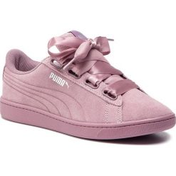 Sneakersy PUMA - Vikky V2 Ribbon S 369726 03 Elderberry/Elderberry/Silver. Fioletowe półbuty damskie Puma, ze skóry. W wyprzedaży za 169,99 zł.