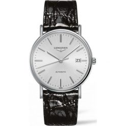 LONGINES Présence L4.921.4.72.2. Szare zegarki męskie LONGINES, ze stali. Za 4820,00 zł.