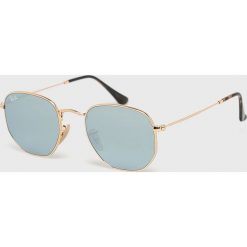 Ray-Ban - Okulary 0RB3548N.001/30.51. Żółte okulary przeciwsłoneczne damskie marki Ray-Ban, owalne. W wyprzedaży za 649,90 zł.