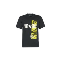 T-shirty z krótkim rękawem Converse CONVERSE ONE STAR PHOTO SHORT SLEEVE TEE. Czarne t-shirty męskie Converse, s, bez wzorów, retro, bez kołnierzyka, krótkie. Za 87,20 zł.