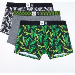 Bokserki męskie: 3 pack bokserek – Czarny