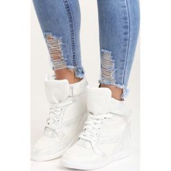 Białe Sneakersy Be the One. Białe sneakersy damskie marki Born2be. Za 69,99 zł.