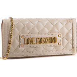Torebka LOVE MOSCHINO - JC5613PP17LA0110 Avorio. Brązowe torebki klasyczne damskie marki Love Moschino, ze skóry ekologicznej. Za 569,00 zł.
