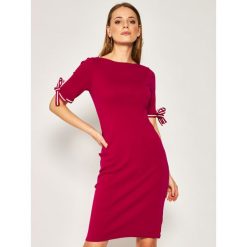 Sukienka codzienna Lauren Ralph Lauren Sp20 2 200787774. Różowe sukienki damskie Lauren Ralph Lauren, na co dzień, m, bez wzorów, z bawełny, bez kołnierzyka, bez rękawów, proste. Za 549,00 zł.