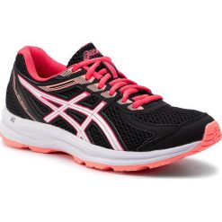 Buty ASICS - Gel-Braid 1012A629 Black/Sun Coral 001. Czarne buty sportowe damskie Asics, bez wzorów, z tworzywa sztucznego, sportowe, do biegania. W wyprzedaży za 179,00 zł.