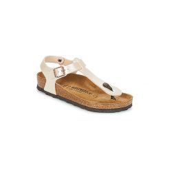 Sandały Birkenstock KAIRO. Brązowe sandały damskie marki Birkenstock, bez wzorów, bez obcasa, bez zapięcia. Za 349,00 zł.