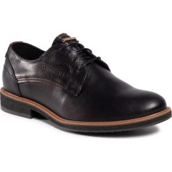 Półbuty NIK - 04-0642-01-5-01-02 Czarny. Czarne buty wizytowe męskie Nik, bez wzorów, ze skóry, eleganckie, bez zapięcia. Za 269,00 zł.