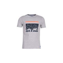 T-shirty z krótkim rękawem Jack Jones JORLANDERS. Szare t-shirty męskie Jack & Jones, s, bez wzorów, bez kołnierzyka, krótkie. Za 63,20 zł.