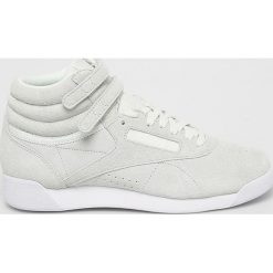 Reebok Classic - Buty F/S Hi Nbk. Zielone buty sportowe damskie Reebok Classic, bez wzorów, ze skóry, sportowe, reebok classic. W wyprzedaży za 119,90 zł.