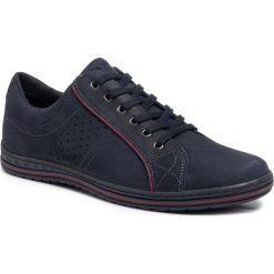 Półbuty LASOCKI FOR MEN - MI08-C273-323-02 Navy. Niebieskie półbuty męskie Lasocki For Men, na co dzień, bez wzorów, ze skóry, eleganckie, bez zapięcia. Za 179,99 zł.