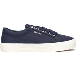 Gant Champroyal Tenisówki Niebieski. Niebieskie trampki męskie GANT, bez wzorów, z materiału, bez zapięcia. Za 306,95 zł.