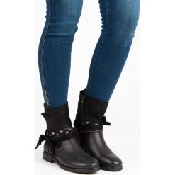 CZARNE WORKERY DAMSKIE. Czarne workery damskie Forever Folie, bez obcasa, bez zapięcia. Za 74,90 zł.