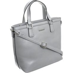 Torebka damska shopper Monnari 3830 szara - szary. Szare torby damskie na zakupy Monnari, w paski, ze skóry ekologicznej, duże, bez dodatków. Za 169,00 zł.