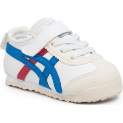 Sneakersy ONITSUKA TIGER - Mexico 66 Ts C6B5Y White/Classic Blue 0143. Białe półbuty dziewczęce Onitsuka Tiger, bez zapięcia. Za 189,00 zł.