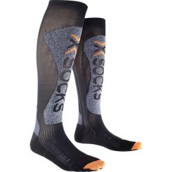 Skarpety X-SOCKS SKI ENERGIZER LIGHT. Szare skarpetki męskie X SOCKS, bez wzorów. W wyprzedaży za 98,00 zł.