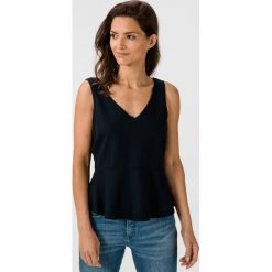 Vero Moda Helen Milo Top Niebieski. Niebieskie podkoszulki damskie Vero Moda, xs, bez wzorów, z wiskozy, bez kołnierzyka. Za 95,95 zł.