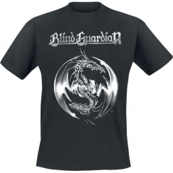 Blind Guardian Tribal Dragon T-Shirt czarny. Czarne t-shirty męskie marki Blind Guardian, l. Za 74,90 zł.