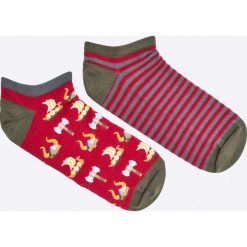 Medicine - Skarpety On The Go (2-pack). Szare skarpetki męskie marki MEDICINE, z elastanu. Za 19,90 zł.