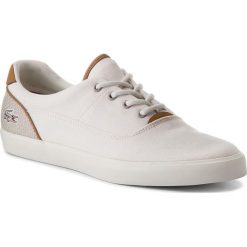 Tenisówki męskie: Tenisówki LACOSTE – Jouer Lace 118 1 Cam 7-35CAM0042WN8 Off Wht/Nat Cnv