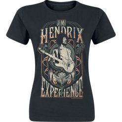 Jimi Hendrix Art Nouveau Koszulka damska czarny. Czarne bluzki damskie marki Jimi Hendrix, l. Za 74,90 zł.