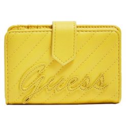 Guess Damski Portfel Factor Y Women`S Feliz Logo Mini Wall Et Damski Factor Y Women`S Feliz Logo Mini Wall. Żółte portfele damskie marki Guess, z aplikacjami. Za 0,00 zł.