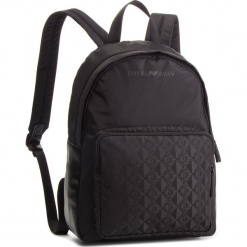 Plecak EMPORIO ARMANI - 402507 8A554 00020 Black. Czarne plecaki damskie Emporio Armani, z materiału, eleganckie. Za 679,00 zł.