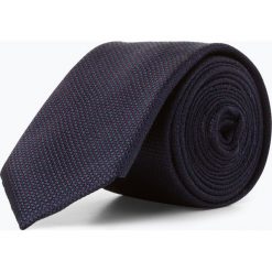 Finshley & Harding London - Krawat jedwabny męski ze spinką, niebieski. Niebieskie spinki do krawatów Finshley & Harding London. Za 149,95 zł.