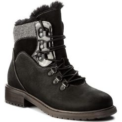 Botki EMU AUSTRALIA - Primrose Sands W11583 Black. Czarne botki damskie na zamek EMU Australia, z materiału. W wyprzedaży za 479,00 zł.