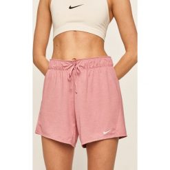 Nike - Szorty. Czarne spodenki sportowe damskie Nike, s, bez wzorów, z poliesteru, sportowe. Za 99,90 zł.