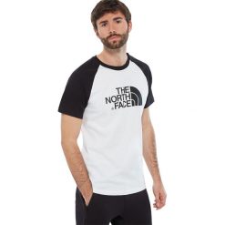 THE NORTH FACE SS RAGLAN EASY > T937FVLA9. Koszulki męskie The North Face, xxl, z nadrukiem, z bawełny, klasyczne, z klasycznym kołnierzykiem, bez rękawów. Za 109,99 zł.