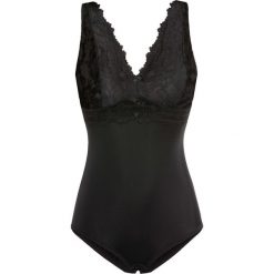 Body bonprix czarny. Czarne bluzki body bonprix, z haftami, z koronki. Za 99,99 zł.