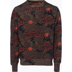 Bluzy męskie: Superdry – Męska bluza nierozpinana, zielony