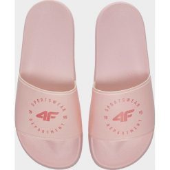 Klapki damskie. Klapki damskie bez wzorów, z jersey, bez obcasa. Za 59,99 zł.