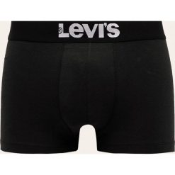 Levi's - Bokserki (2-pack). Czarne bokserki męskie Levi's®, s, z nadrukiem, z elastanu. Za 89,90 zł.