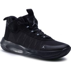 Buty NIKE - Jordan Jumpman 2020 BQ3449 008 Black/Metallic Silver. Czarne buty sportowe męskie Nike, ze skóry, bez zapięcia, do koszykówki. Za 469,00 zł.