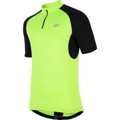 Odzież rowerowa męska: Koszulka rowerowa męska RKM001 – soczysta zieleń neon