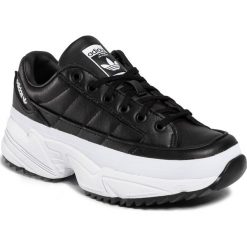 Buty adidas - Kiellor W EF5621 Cblack/Cblack/Ftwwht. Czarne buty sportowe damskie Adidas, bez wzorów, ze skóry ekologicznej, sportowe. Za 399,00 zł.