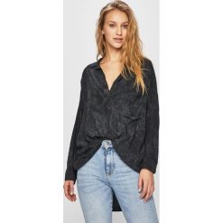 Answear - Bluzka. Brązowe bluzki damskie ANSWEAR, na co dzień, s, bez wzorów, z wiskozy, casualowe, bez kołnierzyka, bez rękawów. W wyprzedaży za 69,90 zł.