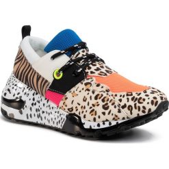 Sneakersy STEVE MADDEN - Cliff SM11000185-03006-LOR Leopard/Orange. Brązowe półbuty damskie Steve Madden, bez wzorów, ze skóry ekologicznej, bez obcasa, na obcasie, bez zapięcia. Za 519,00 zł.