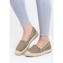 Espadryle damskie: Zielone Espadryle This New World