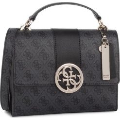 Torebka GUESS - Bluebelle (SG) HWSG74 02180 COA. Czarne torebki klasyczne damskie Guess, z aplikacjami, ze skóry ekologicznej, klasyczne, bez dodatków. Za 629,00 zł.