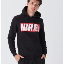 Bluza z kapturem Marvel - Czarny. Czarne bluzy męskie House, xl, z motywem z bajki, z kapturem, bez rękawów, z kapturem. Za 119,99 zł.