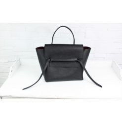 Shopper bag damskie: Skórzana Shopper FERRO black Saffiano L-D