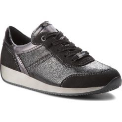Sneakersy ARA - 12-44050-75 Schwarz/Iron. Czarne półbuty damskie ara, z zamszu. W wyprzedaży za 319,00 zł.
