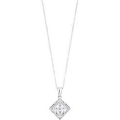 PROMOCJA Wisiorek Złoty - złoto 585, Diament 0,10ct. Żółte zawieszki damskie W.KRUK, z diamentem, złote. W wyprzedaży za 1239,00 zł.