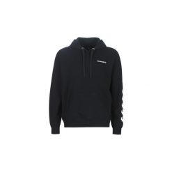 Bluzy Converse REPEATED STAR CHEVRON PO HOODIE. Czarne bluzy męskie Converse, s, bez wzorów, retro, bez kołnierzyka, bez rękawów, bez kaptura. Za 289,00 zł.