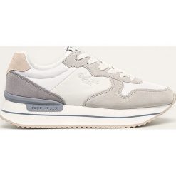 Pepe Jeans - Buty Rusper Young. Buty sportowe damskie Pepe Jeans, bez wzorów, z jeansu, sportowe. W wyprzedaży za 279,90 zł.